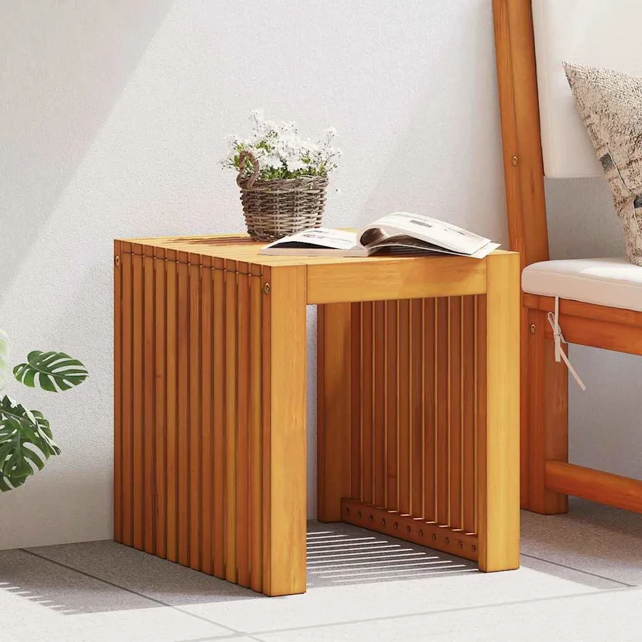 Table d'appoint Huile Naturelle 43 x 36 x 40 cm