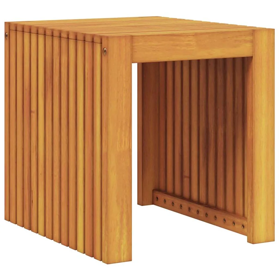 Table d'appoint Huile Naturelle 43 x 36 x 40 cm - 2