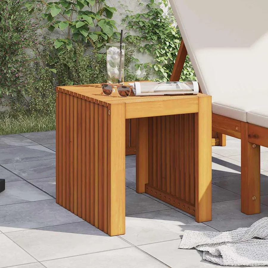 Table d'appoint Huile Naturelle 43 x 36 x 40 cm - 3