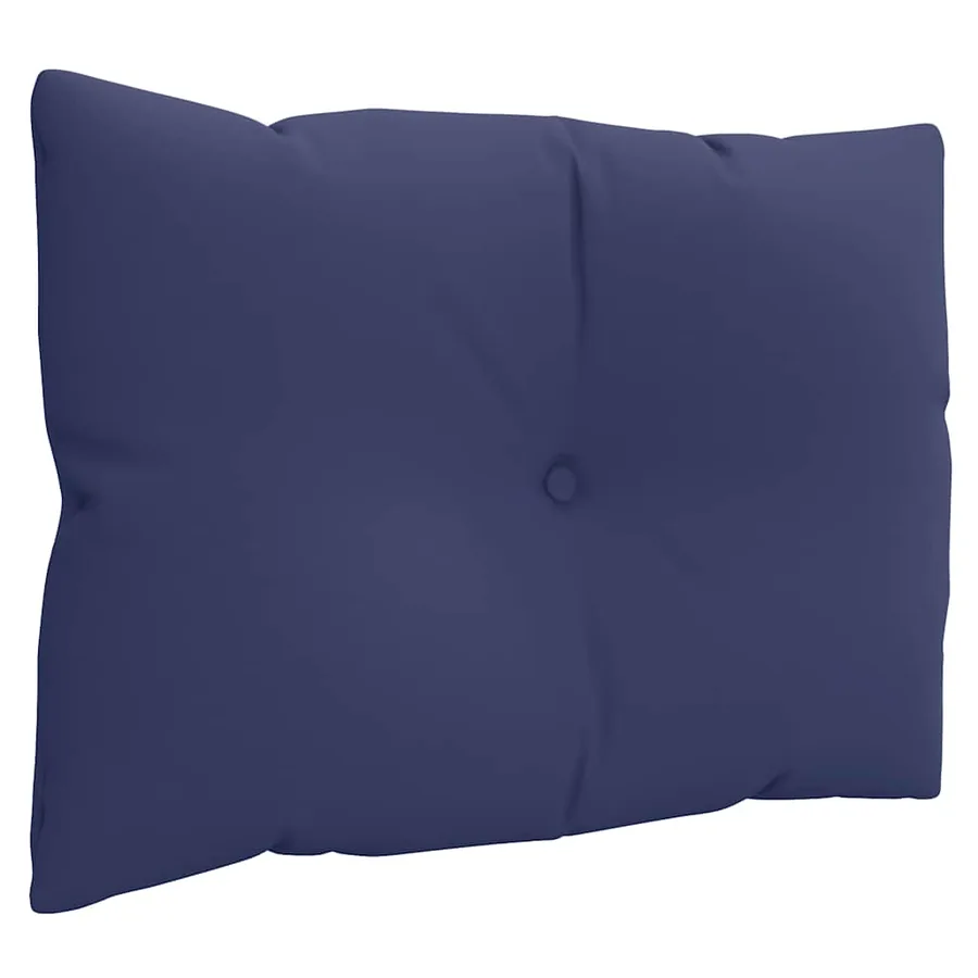 Coussins de palette lot de 3 bleu marine tissu oxford - 6