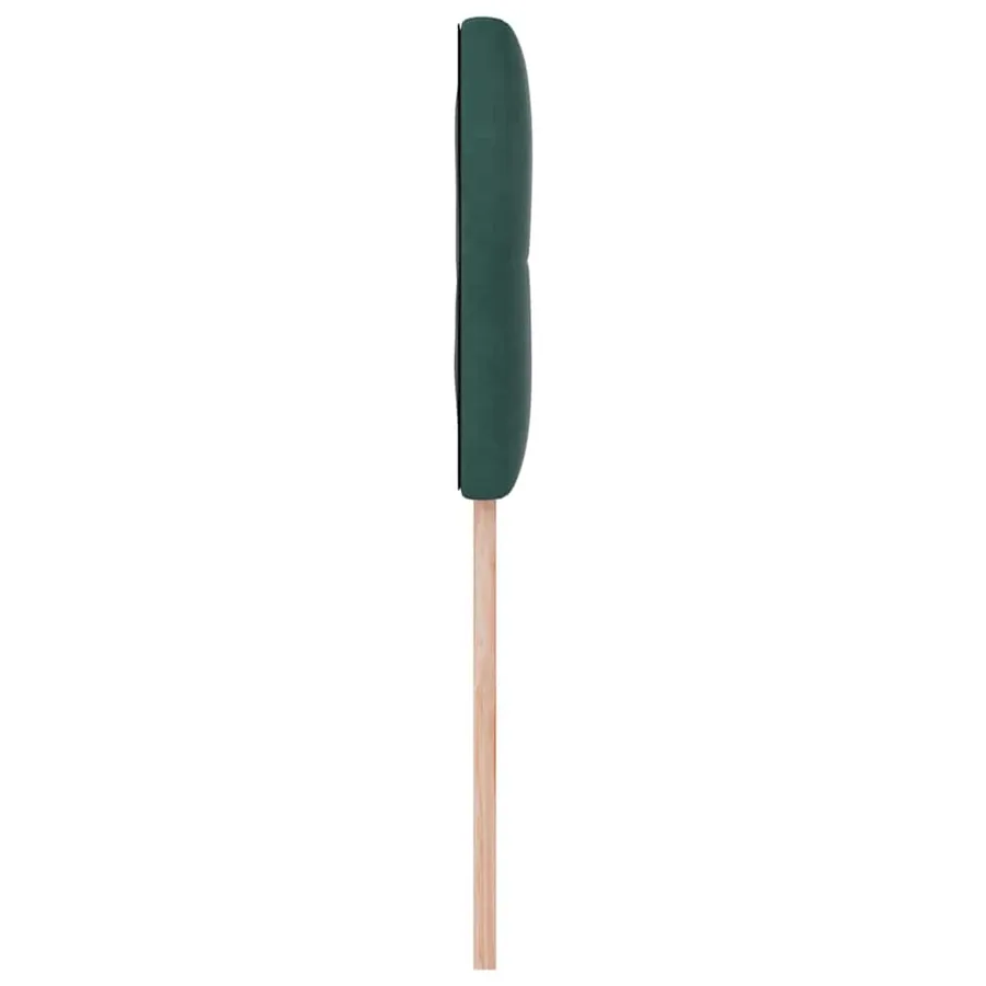 Tête de lit Vert foncé 100 cm Velours - 6