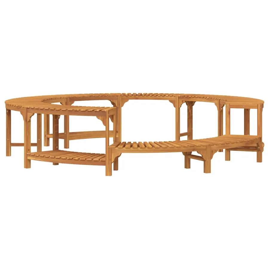Entourage de bain à remous Marron Ø275 x 55,5 cm - 2