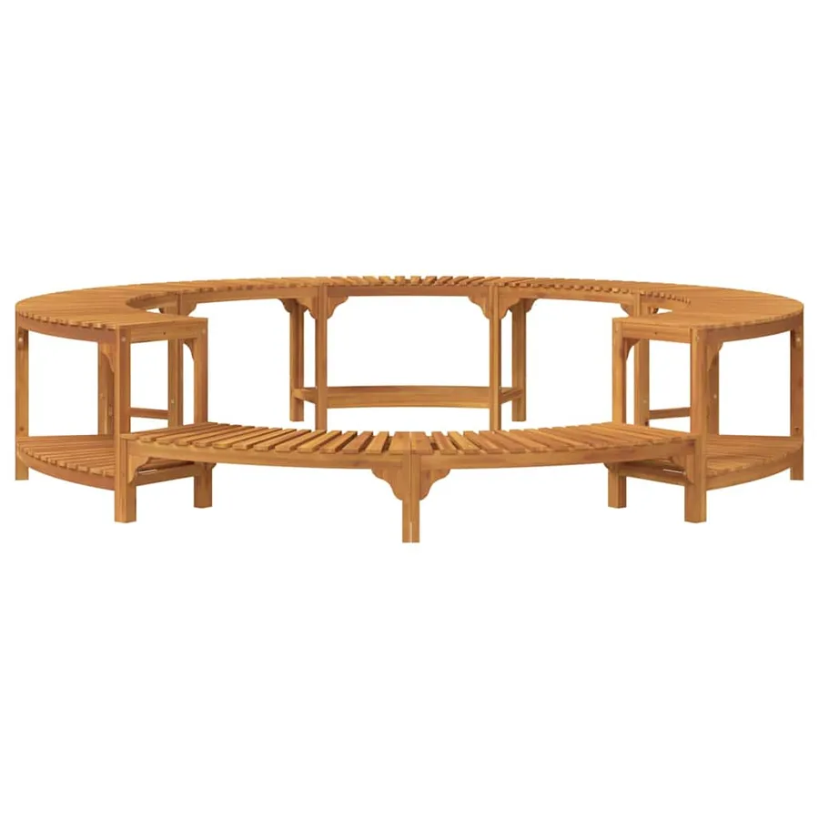 Entourage de bain à remous Marron Ø275 x 55,5 cm - 6