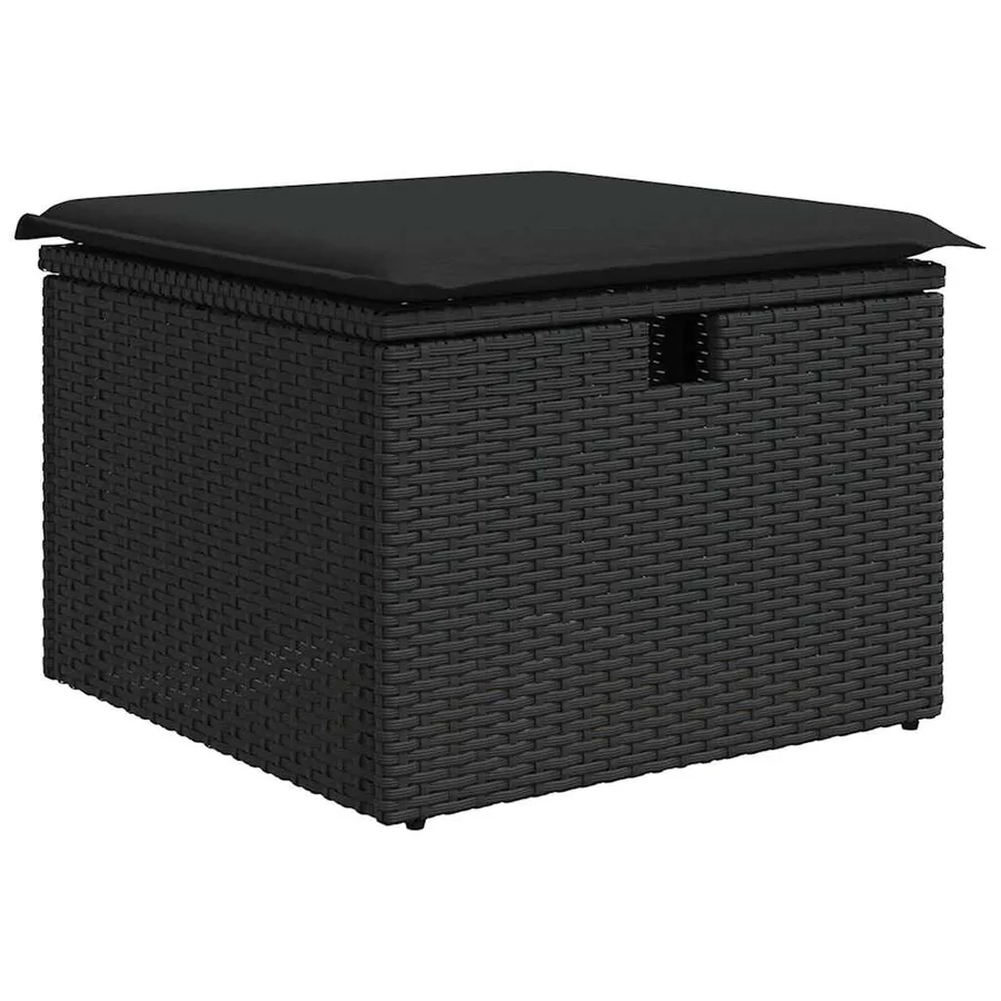 Ensemble de Canapés avec coussin 4 pcs polyrotin - 6