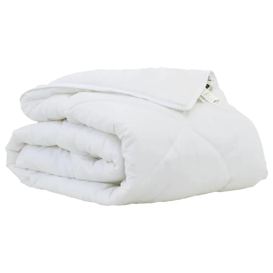 Duvet d'été simple Blanc 220 x 155 x 3 cm Polyester - 2