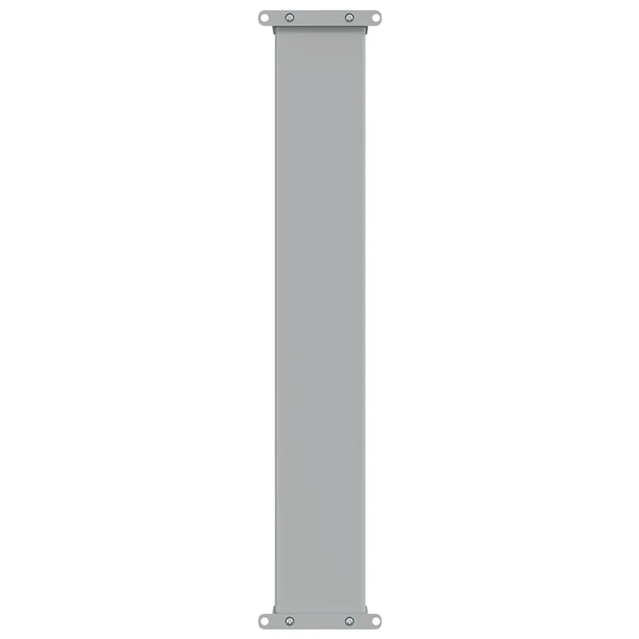 Auvent latéral rétractable de patio 80x300 cm Noir - 5