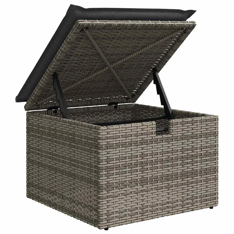 Ensemble de Canapés avec coussin 5 pcs polyrotin - 11