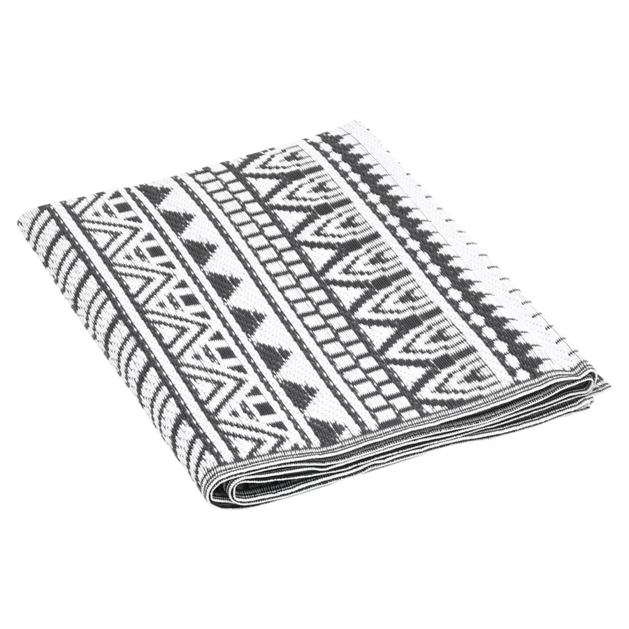 Tapis d'extérieur ARAKIL Noir 190x290 cm PP - 5