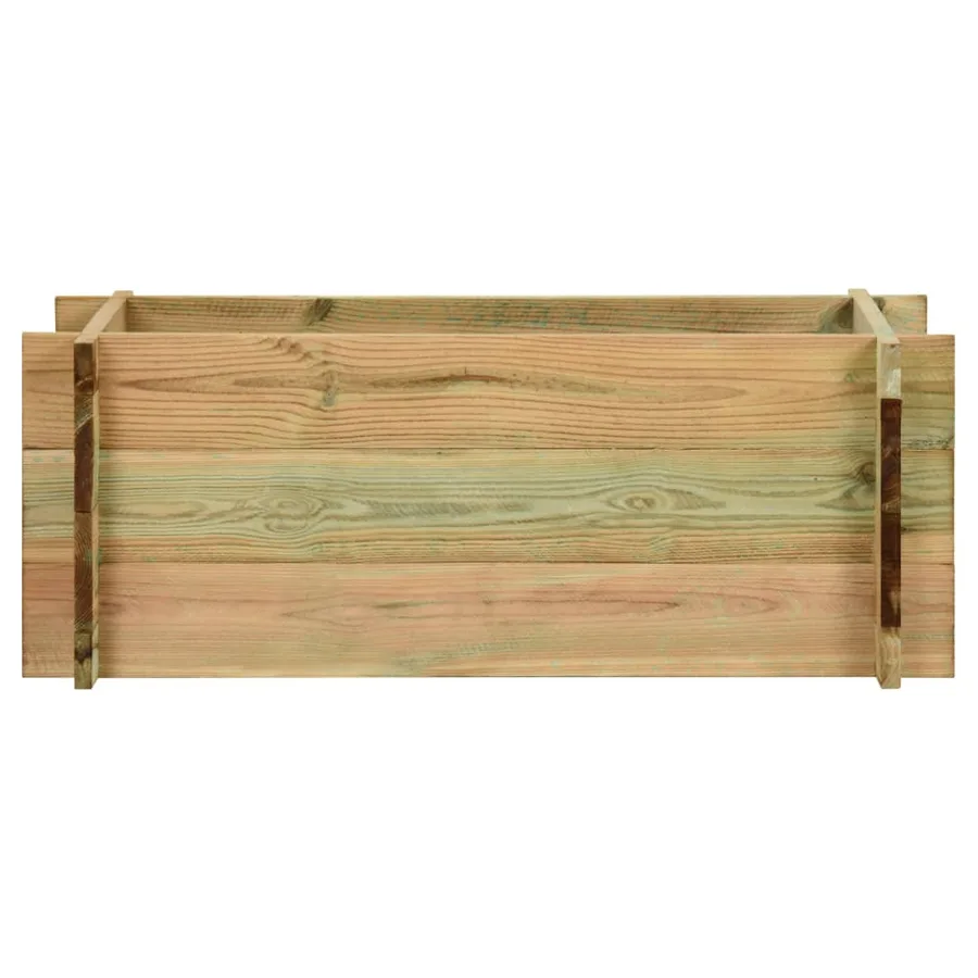 Jardinière surélevée pour légumes Bois de pin imprégné 80 cm - 2
