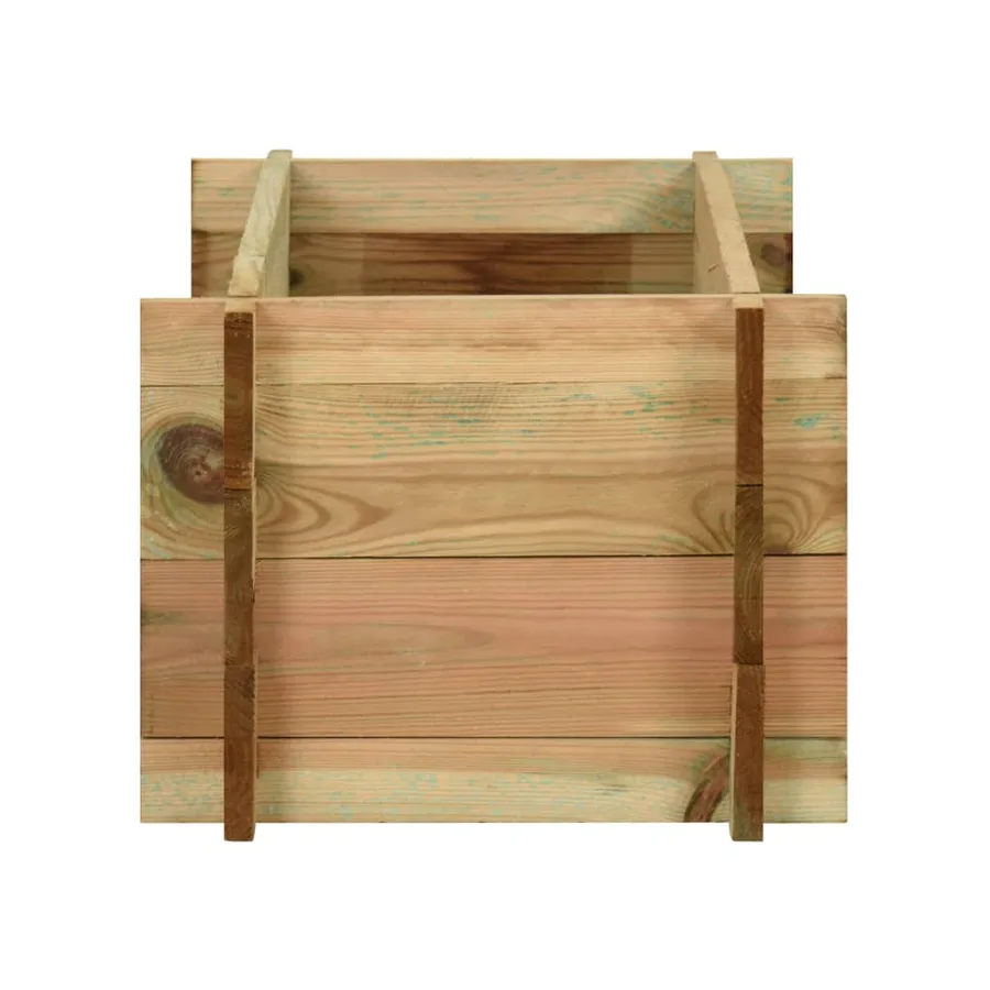 Jardinière surélevée pour légumes Bois de pin imprégné 80 cm - 3