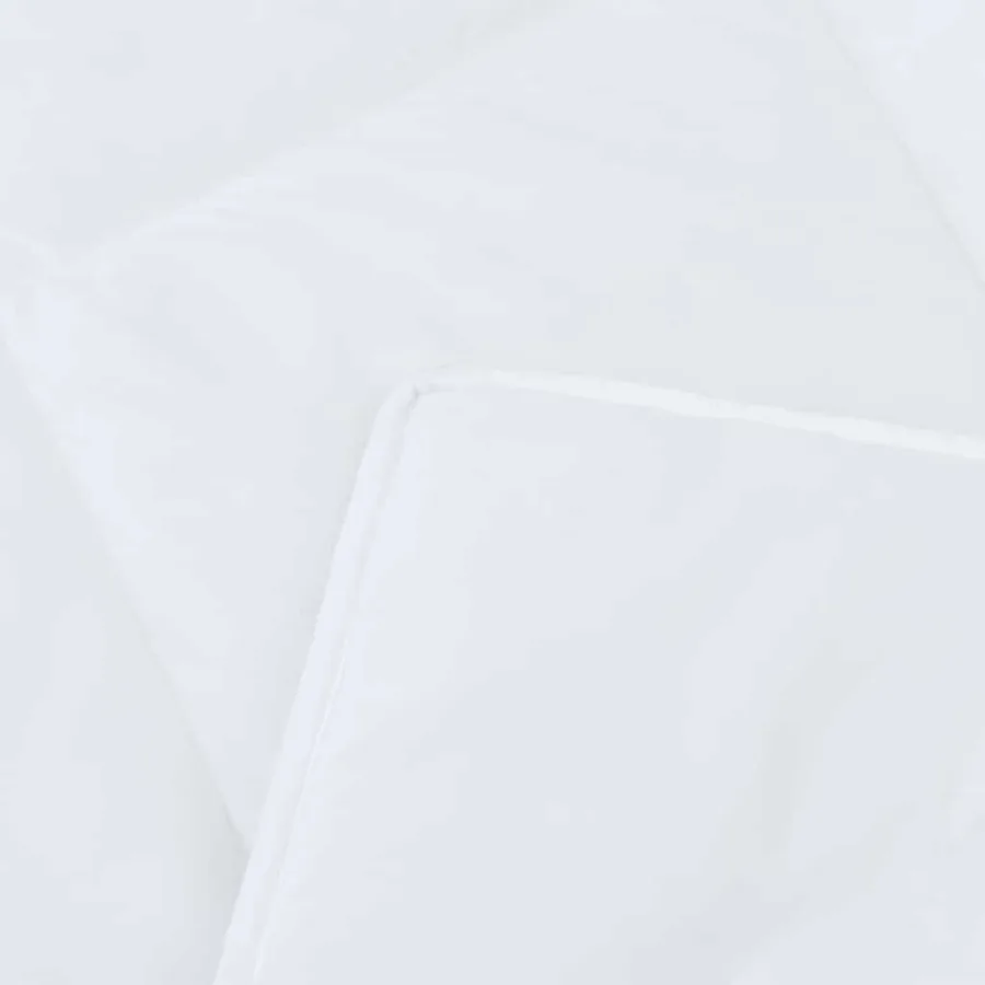 Couette Blanc 220 x 200 x 3 cm Polyester - 9