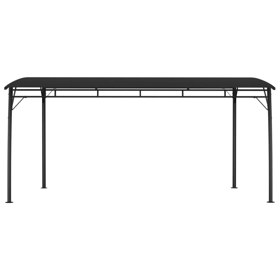 Auvents parasols 4 x 3 x 2,55 m Anthracite - 2