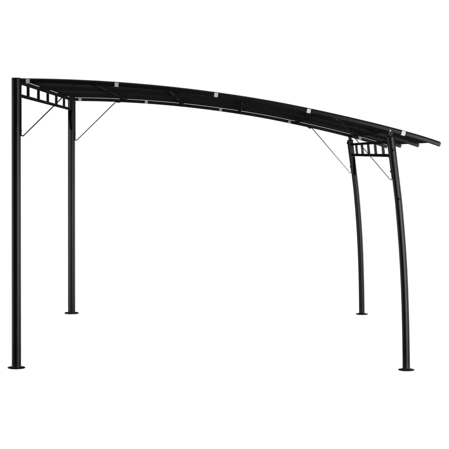 Auvents parasols 4 x 3 x 2,55 m Anthracite - 3