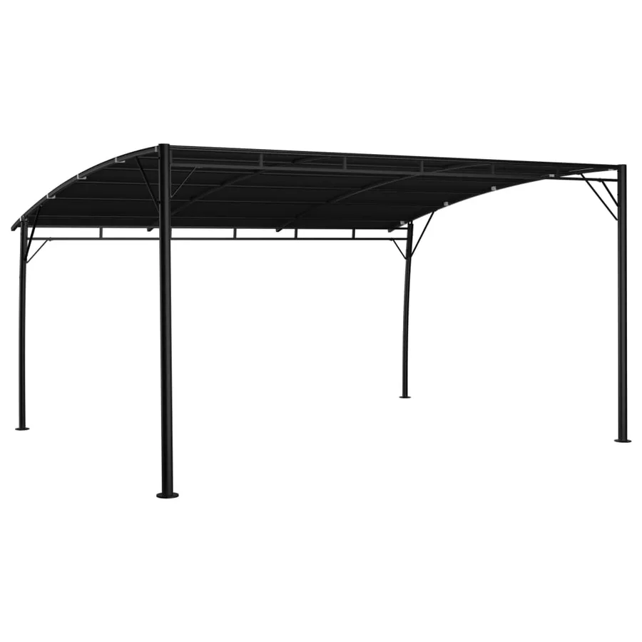 Auvents parasols 4 x 3 x 2,55 m Anthracite - 4
