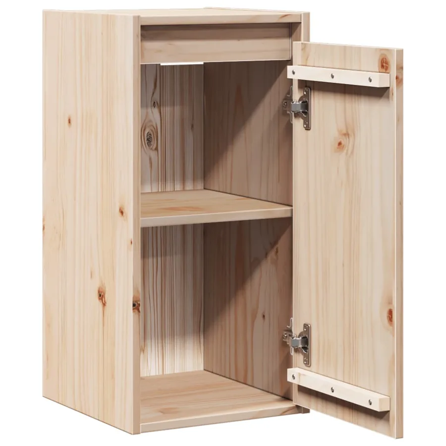 Armoires murales 2 pcs 30x30x60 cm Bois de pin massif - 6