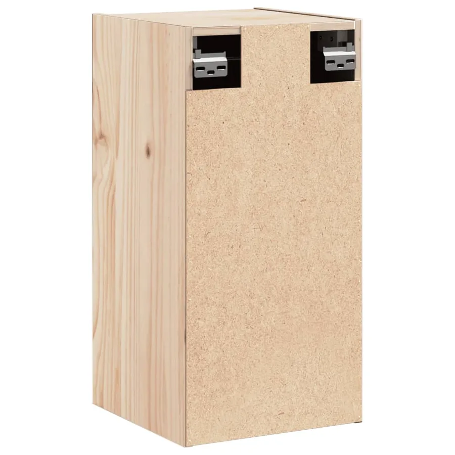 Armoires murales 2 pcs 30x30x60 cm Bois de pin massif - 9