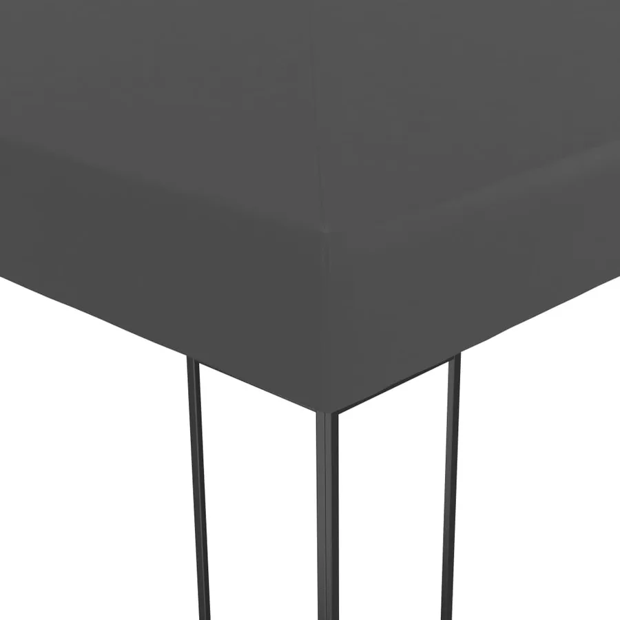 Tonnelle de jardin 3 x 3 m Anthracite - 3