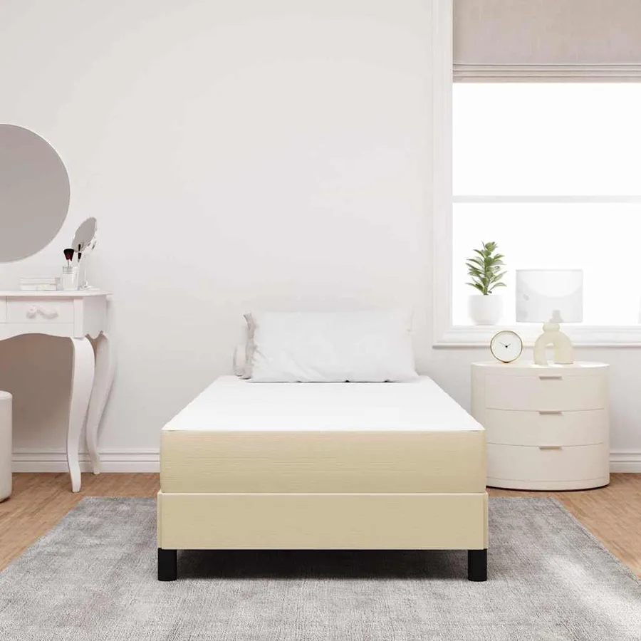 Matelas de Lit avec matelas Sauge 100 x 200 cm tissu - 3