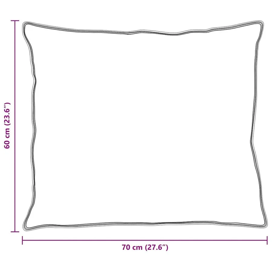 Duvet toutes saisons avec oreiller 2 pcs Blanc Microfibre - 9