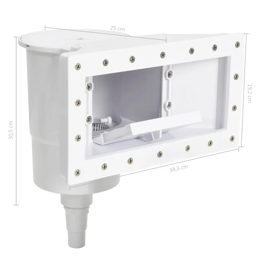 Écumoire de piscine à large ouverture 11 pcs 34,3x25x30,5 cm - 8