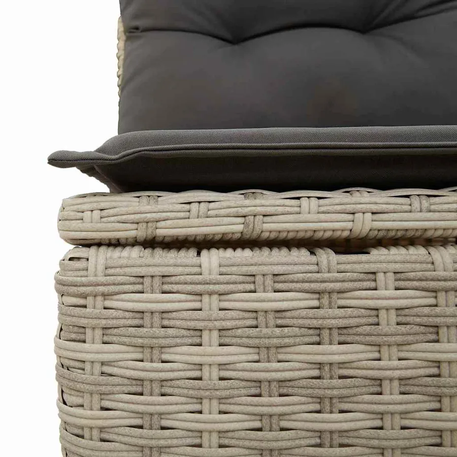 Ensemble de Canapés avec coussin 9 pcs polyrotin - 8
