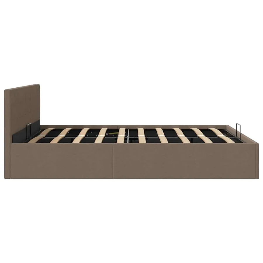 Cadre de lit à rangement hydraulique sans matelas 180x200 cm - 6