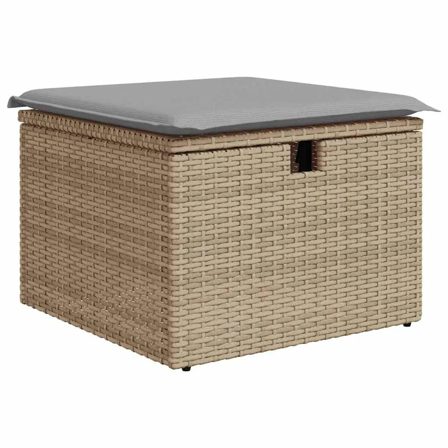 Ensemble de Canapés avec coussin 8 pcs polyrotin - 7