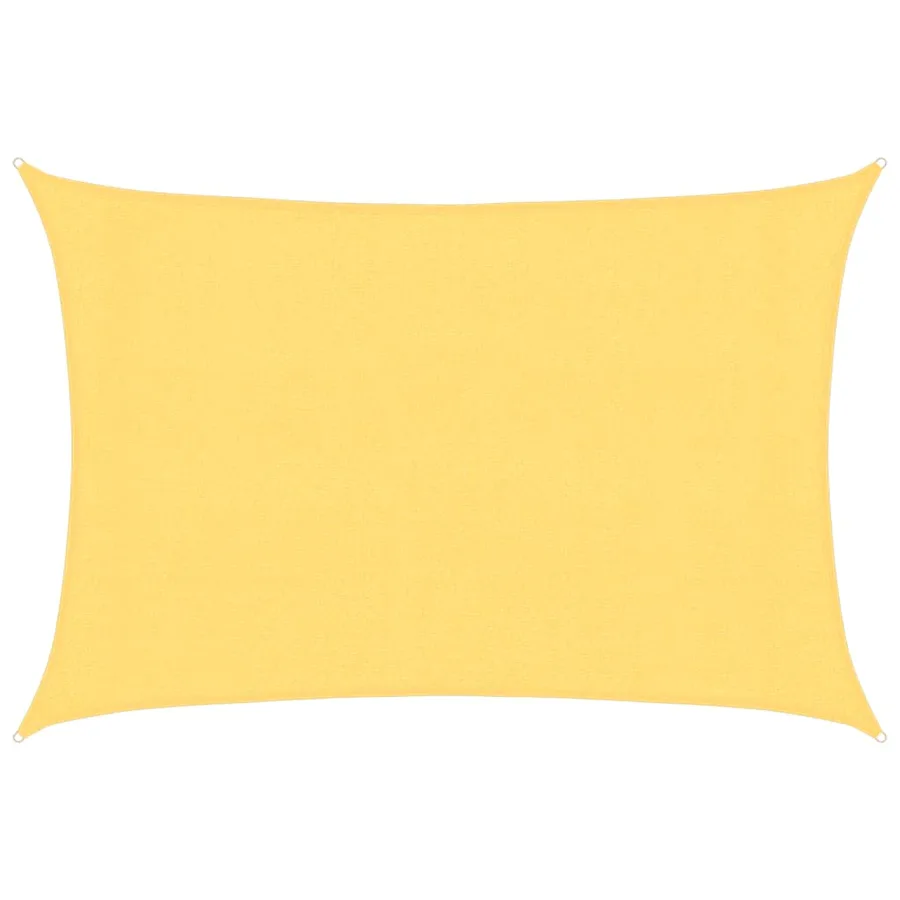 Voile d'ombrage 160 g/m² Beige 3x5 m PEHD - 2