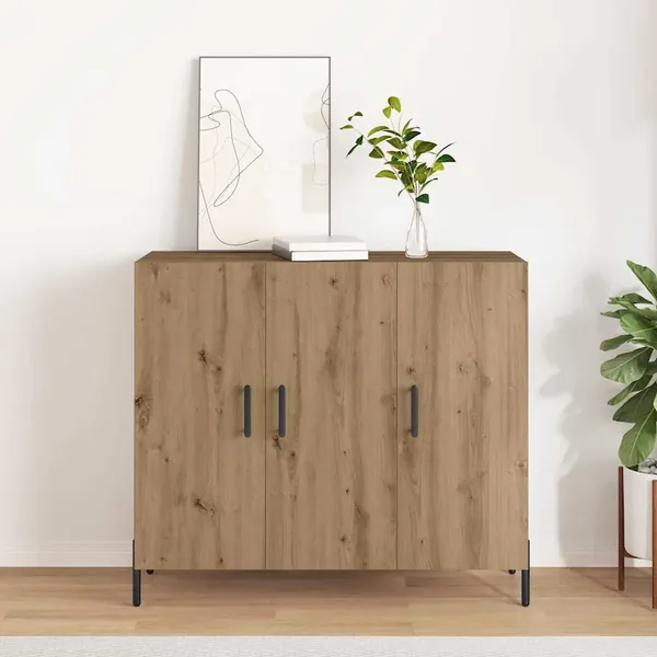 Buffet Chêne artisanal 90 x 34 x 80 cm Bois d'ingénierie