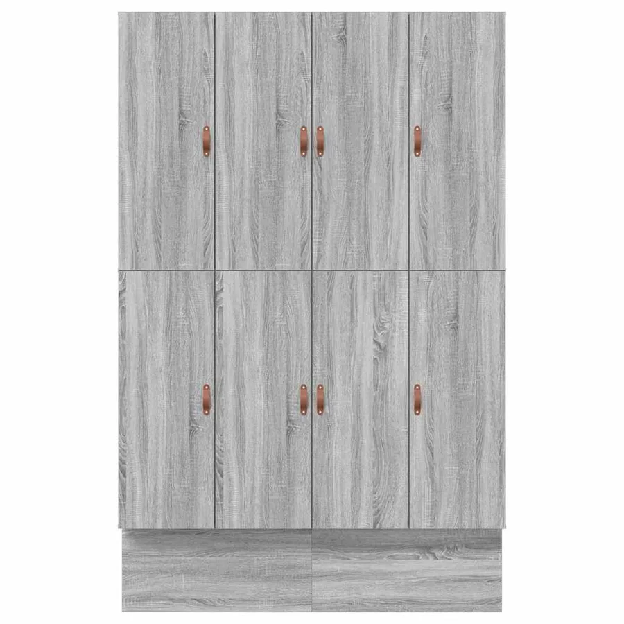 Cadre de lit avec rangement avec tiroir Gris Sonoma 140 cm - 11