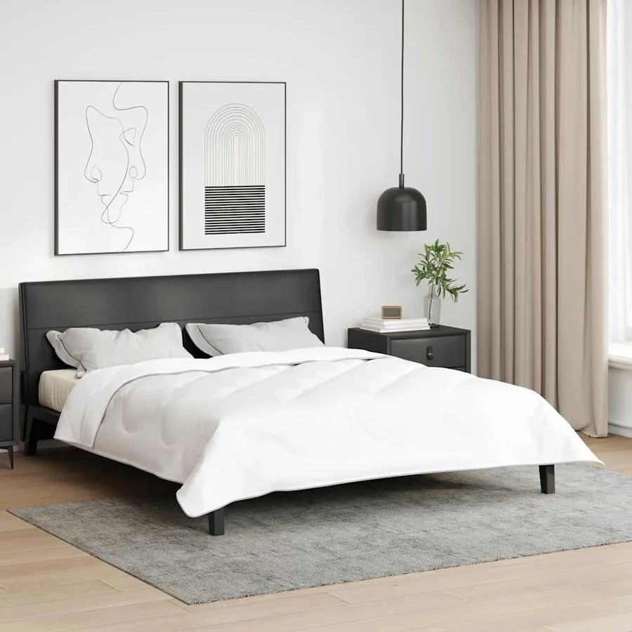 Duvet 2-en-1 Blanc 240 x 220 x 8 cm Polyester
