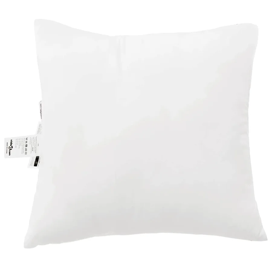 Couette avec Oreillers 3 pcs Blanc Microfibre et Plumes D'oie - 5