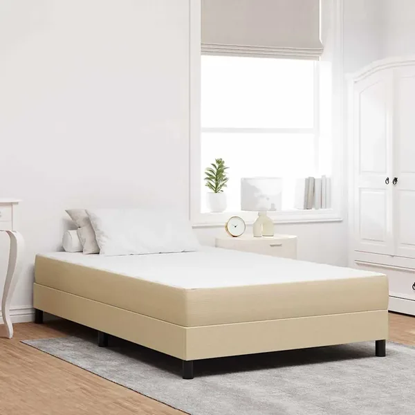 Matelas de Lit avec matelas Sauge 120 x 190 cm tissu