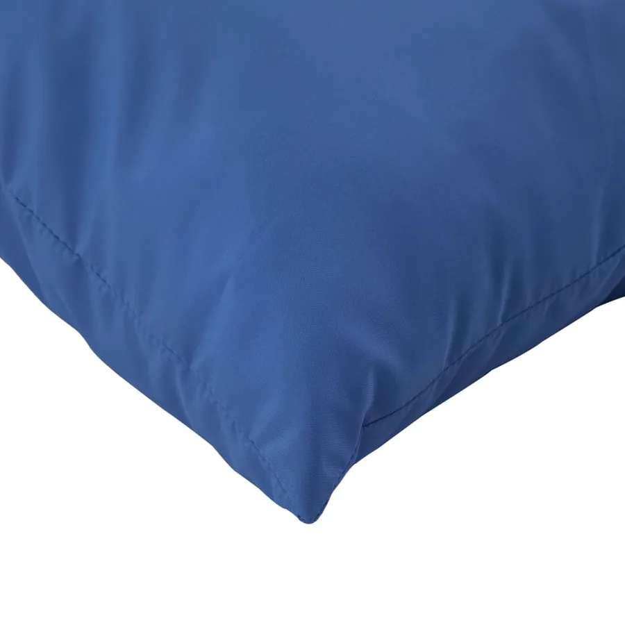 Coussins de palette lot de 3 bleu tissu oxford - 7