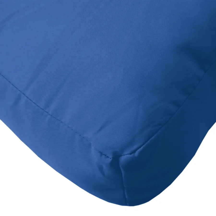 Coussins de palette lot de 3 bleu tissu oxford - 8