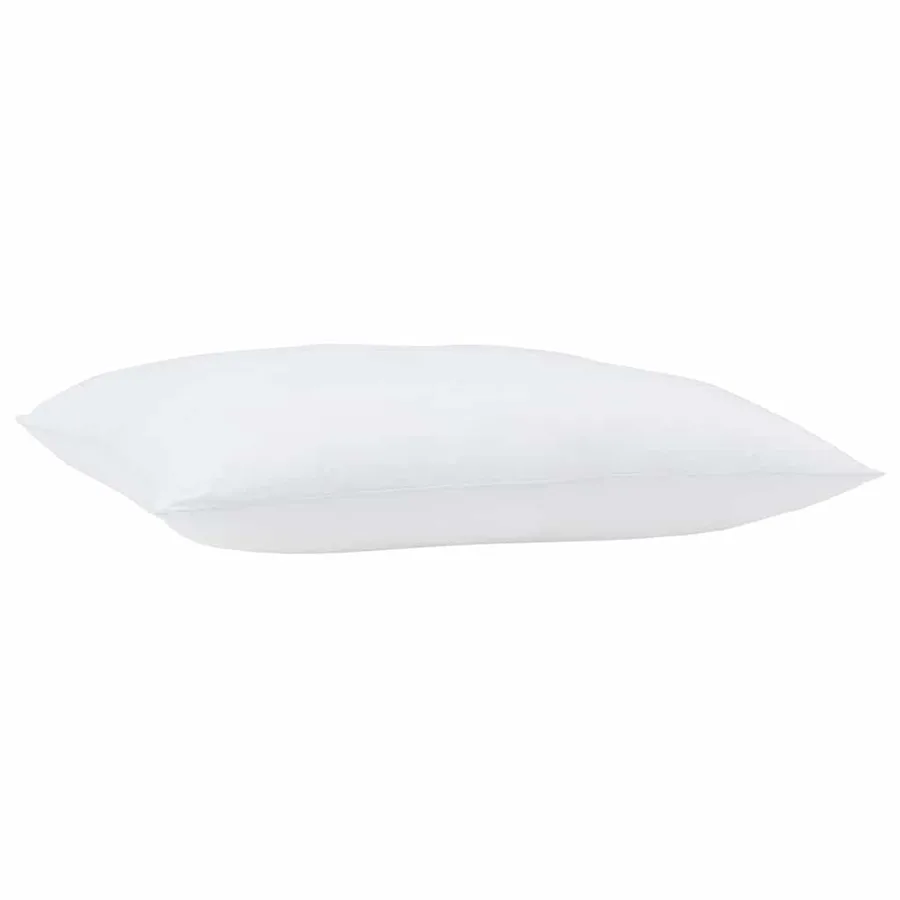 Oreiller 2 pcs Blanc 61 x 41 x 20 cm Coton et polyester - 4