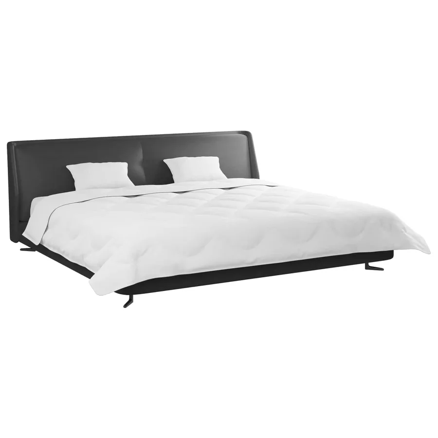 Duvet d'hiver avec oreiller 3 pcs Blanc Microfibre - 3