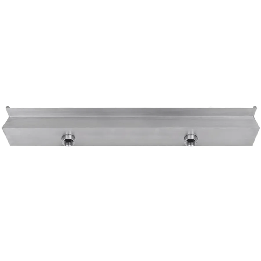 Lame d'eau rectangulaire à LED 90 cm en acier inoxydable pour piscine - 6