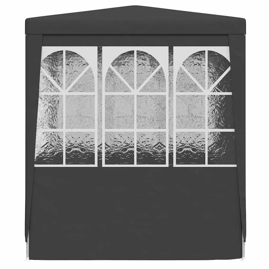 Tente de réception et parois latérales 2x2 m Anthracite 90 g/m² - 5