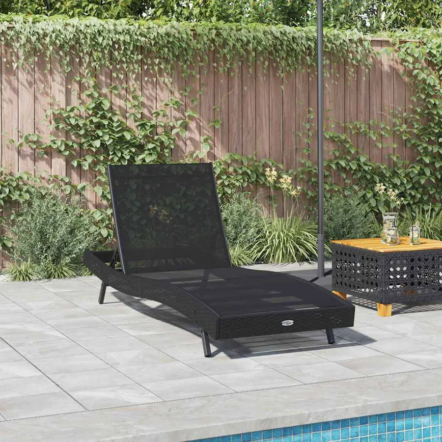 Transat Noir 197 x 70 x 82 cm polyrotin - 3