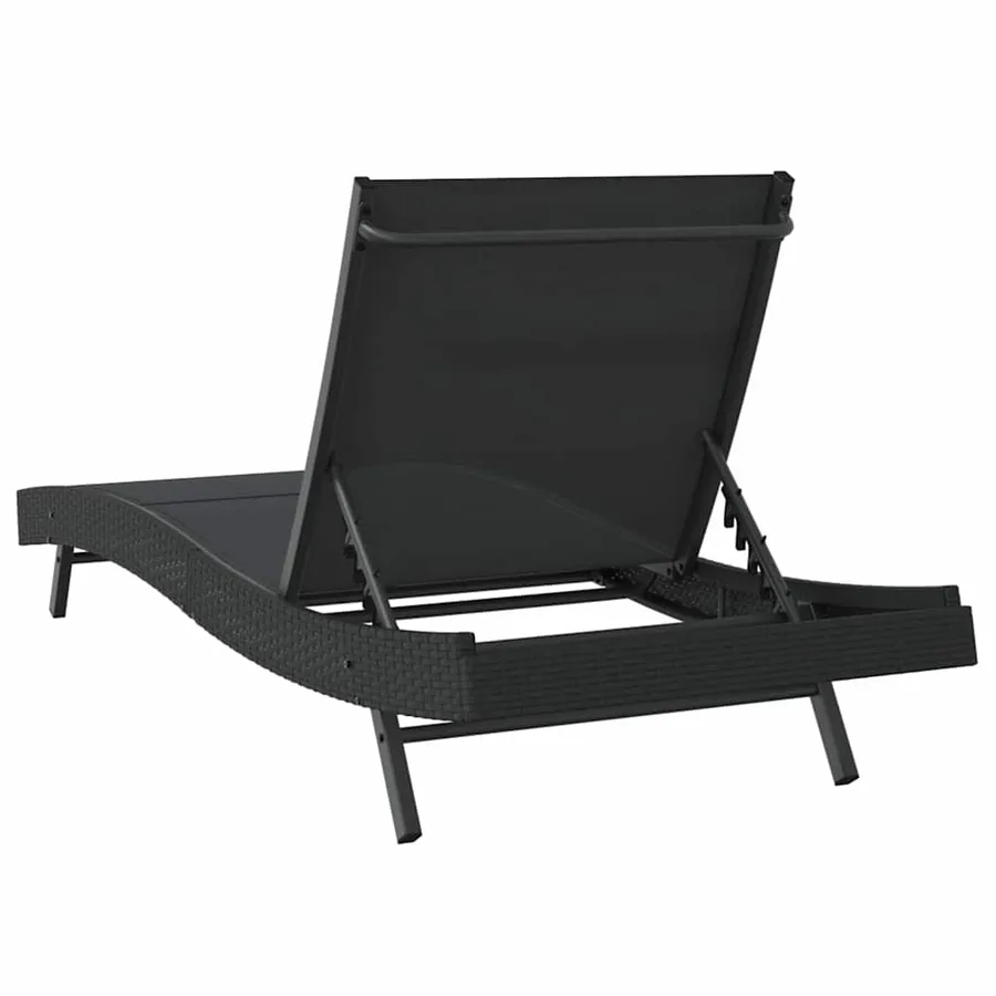 Transat Noir 197 x 70 x 82 cm polyrotin - 7