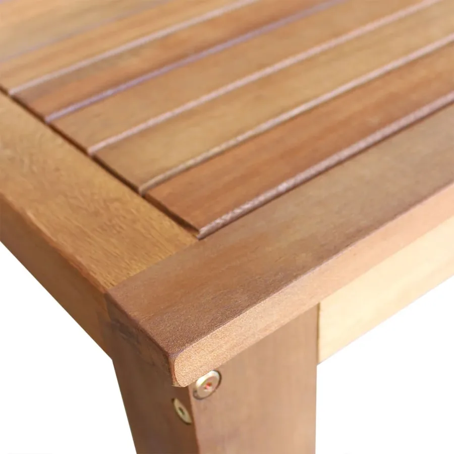Table et tabourets de bar 7 pcs Bois d'acacia massif - 4