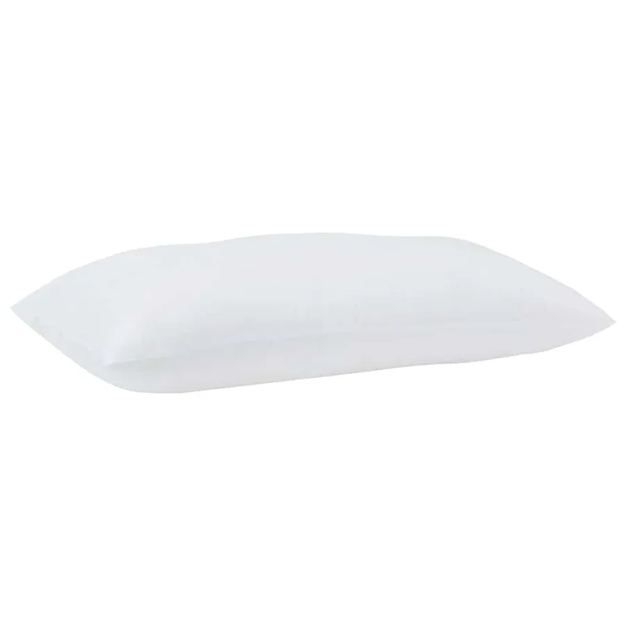 Oreiller avec oreiller 2 pcs Blanc 81 x 42 x 20 cm Polyester - 3