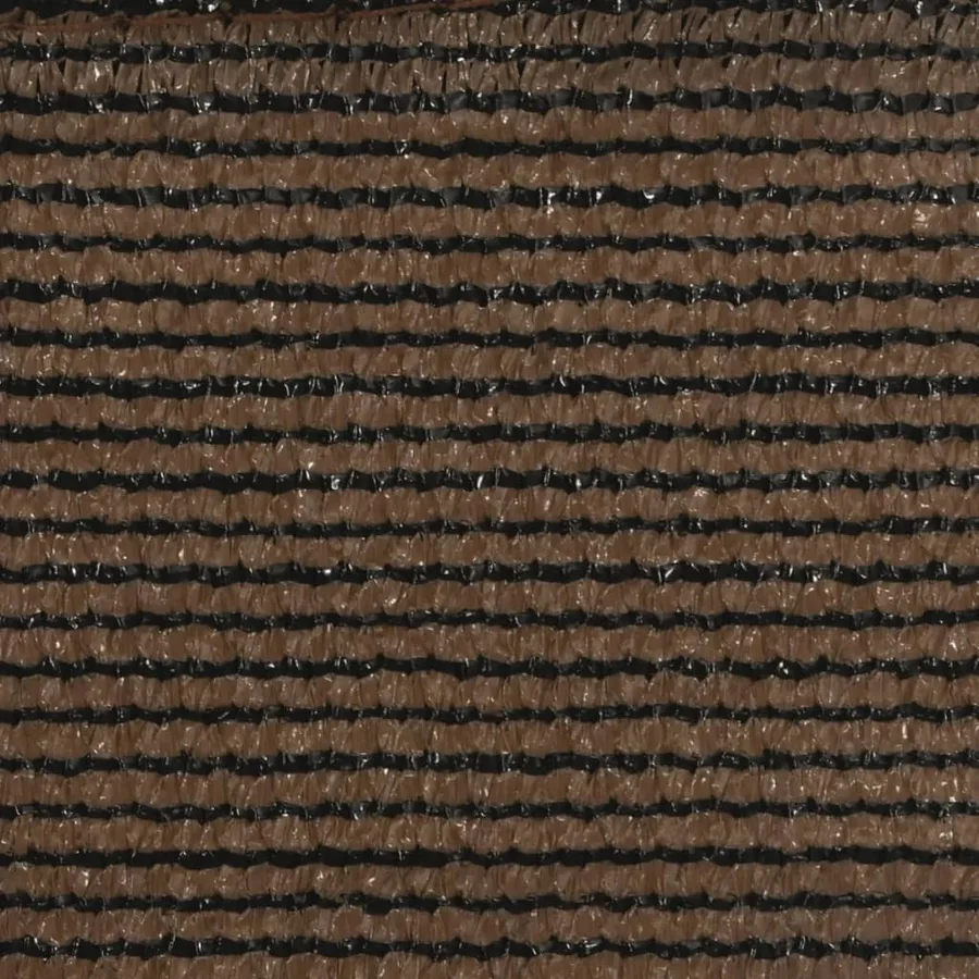 Voile d'ombrage 160 g/m² Marron 3/4x3 m PEHD - 9