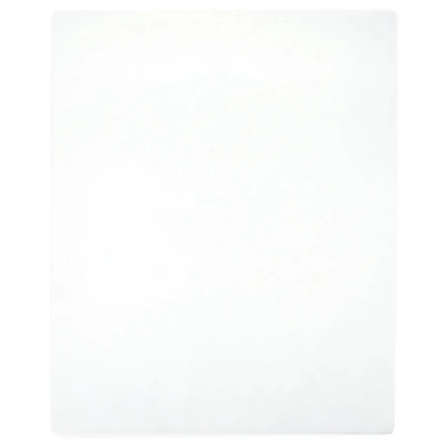 Drap-housse Jersey Blanc 140x200 cm Coton