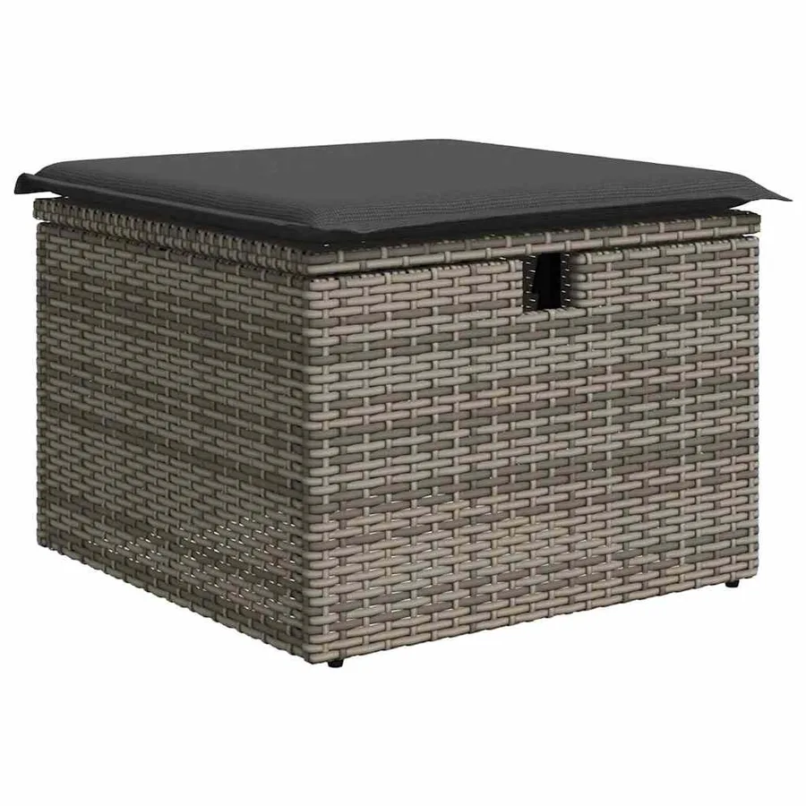 Ensemble de Canapés avec coussin 6 pcs polyrotin - 6