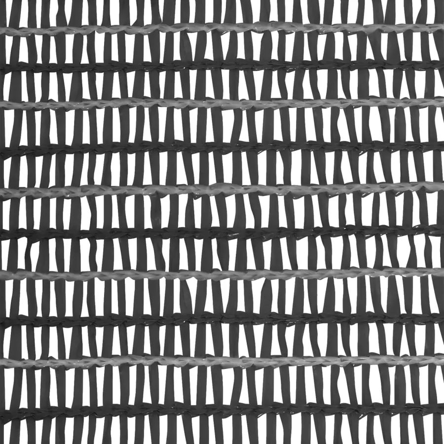 Filet brise-vue Anthracite 1,5x25 m PEHD 75 g/m² - 4