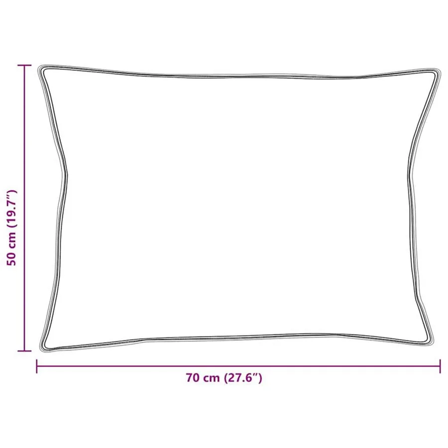 Duvet d'été simple avec oreiller 3 pcs Blanc Microfibre - 9