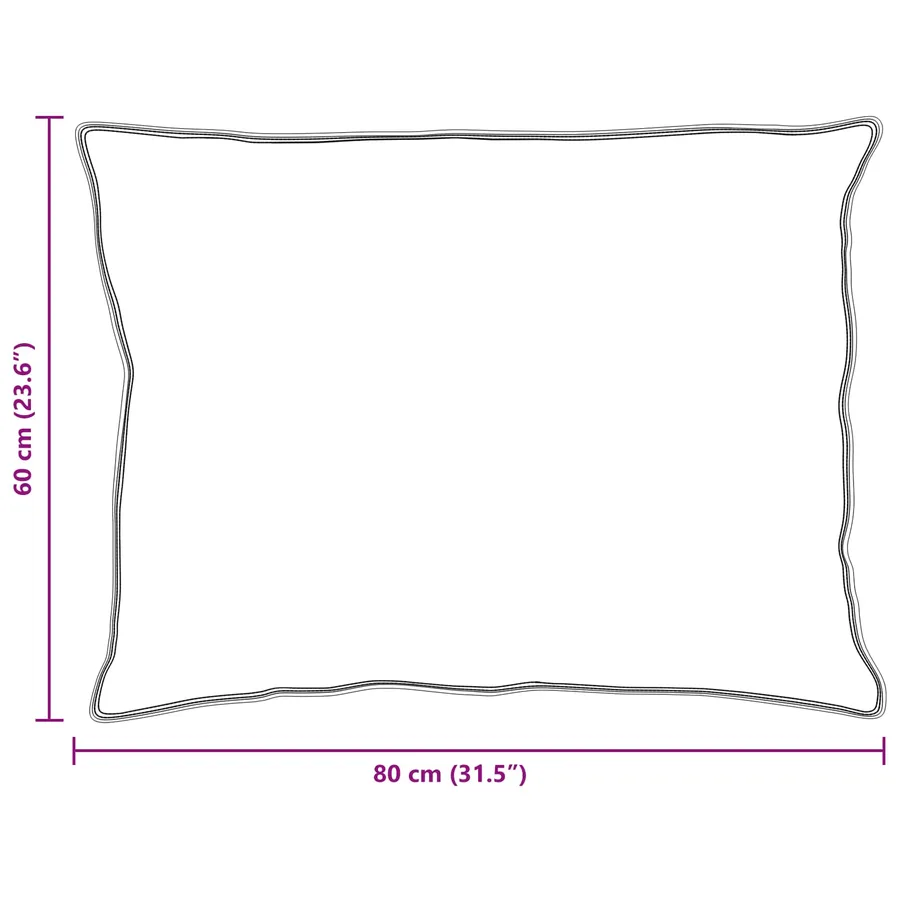 Ensemble de Duvet 3 pcs Blanc Microfibre et Plumes D'oie - 9