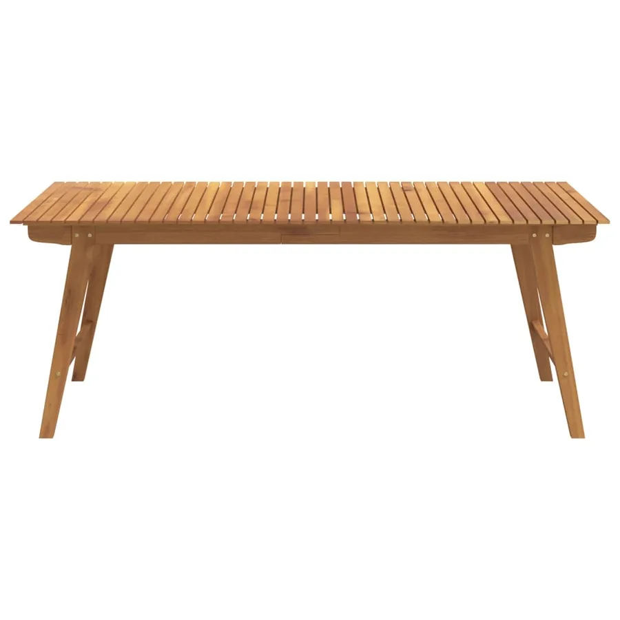Table de jardin 200x90x75 cm Bois d'acacia solide - 3